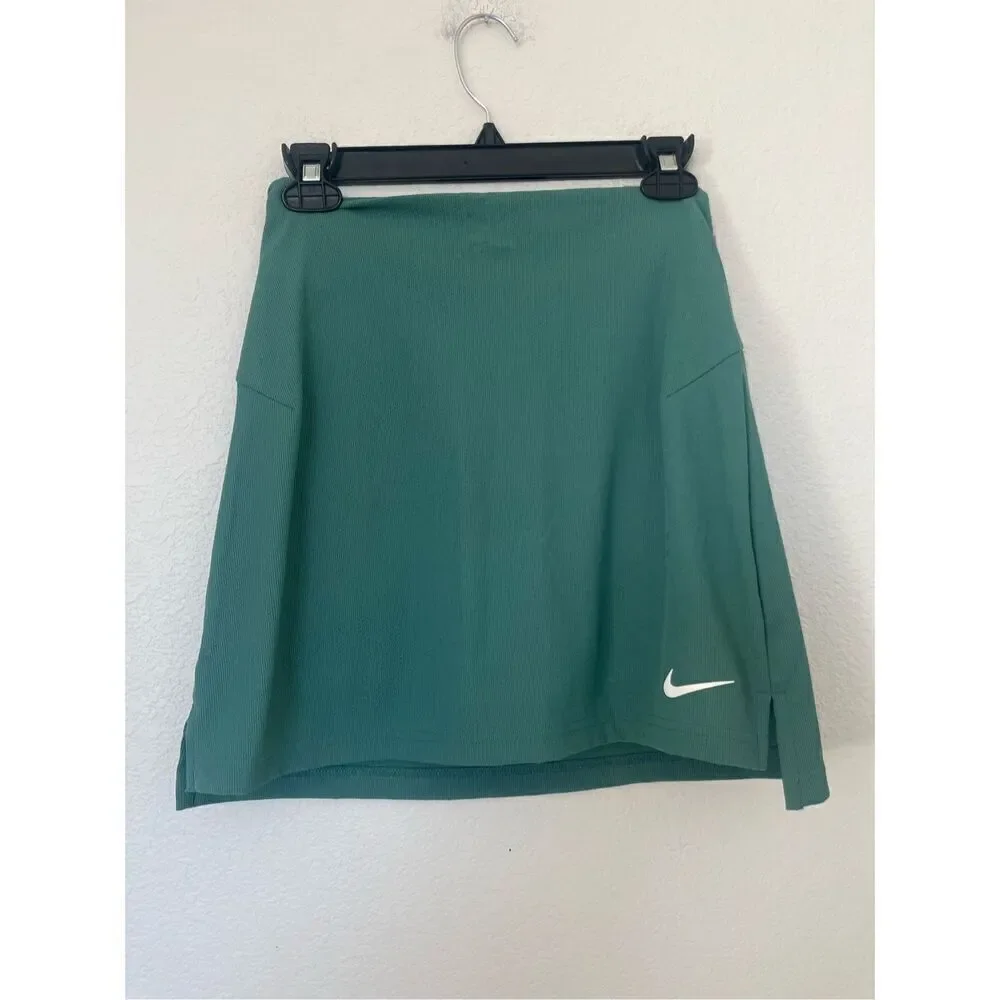 NEW Nike Tour Women's Dri-FIT ADV Golf Skirt Skort $85 Emerald Green